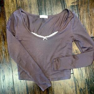 Altar’d state soft intimately crop top small